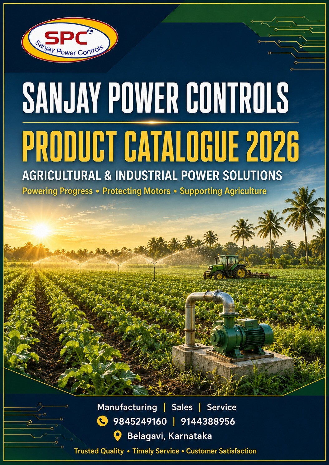 Sanjay Power Controls product catalogue cover